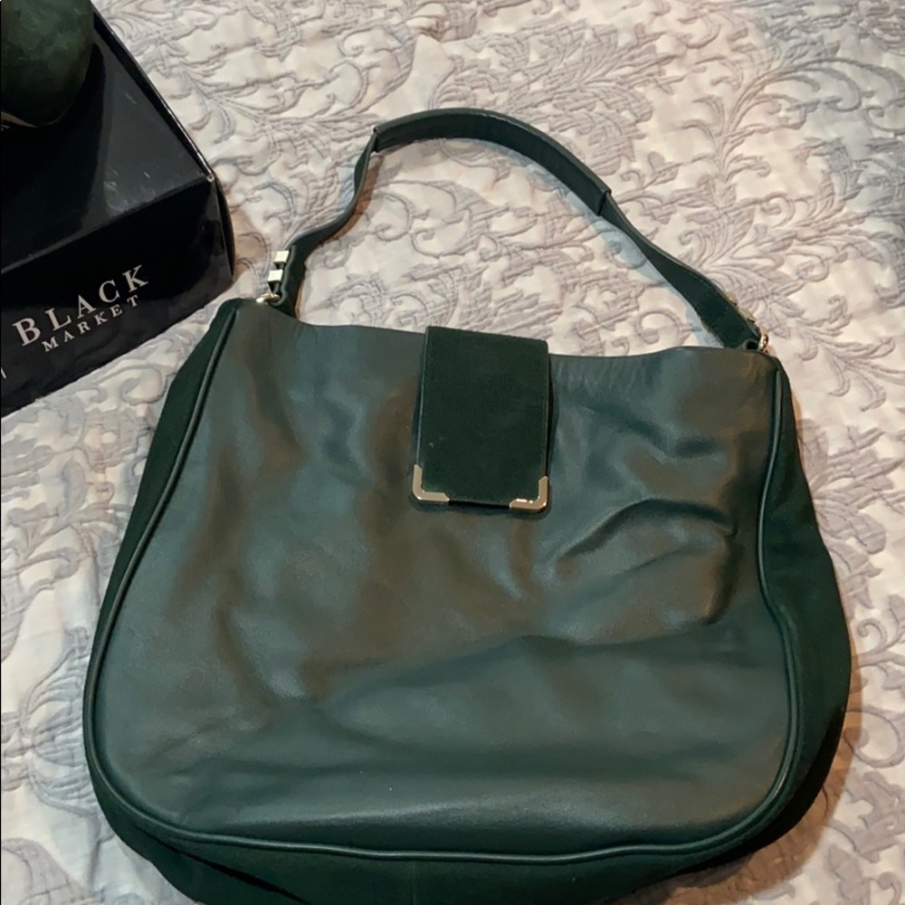 White a house Black Market shoulder bag